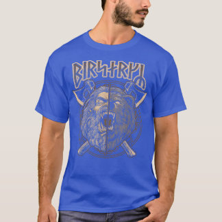 Viking Berserker Norse Pagan Beer Warrior start T-shirt