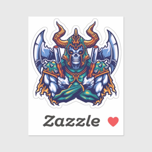 Viking Berserker Sticker (Vel)