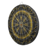 Viking-beschermingstroepen helm van awe talisman dartbord (Voorkant Rechts)