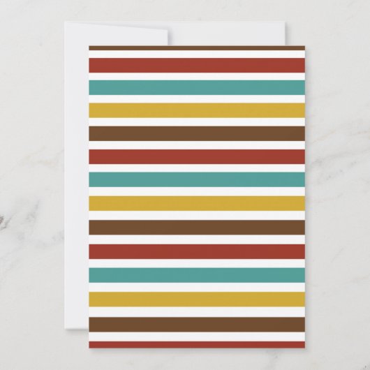 Viking Birthday Kaart (Achterkant)