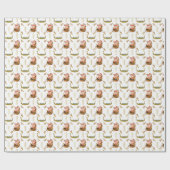 Viking Birthday Wrapping Paper Boys 1–7 Cadeaupapier (Vlak)