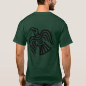 Viking Black Raven Shirt (Achterkant)