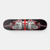 Viking Bloed Kruis Skateboard (Horizontaal)