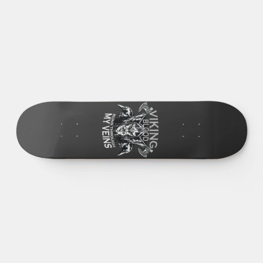 Viking bloed persoonlijk skateboard (Horizontaal)