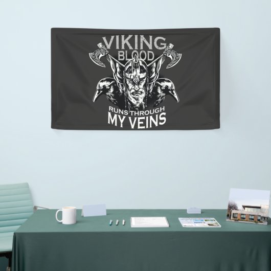 Viking bloed spandoek (Beurs)