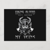 Viking Blood Briefkaart (Voorkant)
