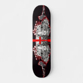 Viking Blood Cross Skateboard (Voorkant)