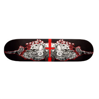 Viking Blood Cross Skateboard