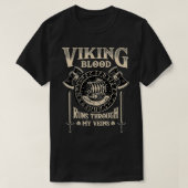 Viking Blood loopt door mijn zegen - Norse Mytholo T-shirt (Design voorkant)