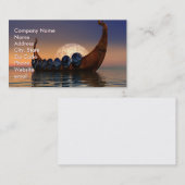 Viking Boat 2 Visitekaartje (Voorkant / Achterkant)