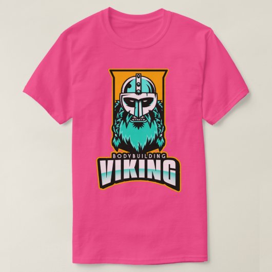 Viking Bodybuilding 1 T-shirt (Design voorkant)
