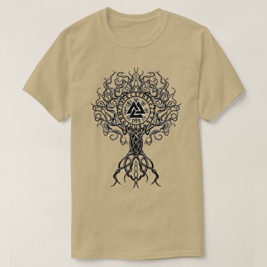Viking-boom T-shirt (Design voorkant)