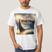 Viking-boot T-shirt (Voorkant)