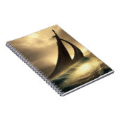 Viking bote  notitieboek (Rechterzijde)