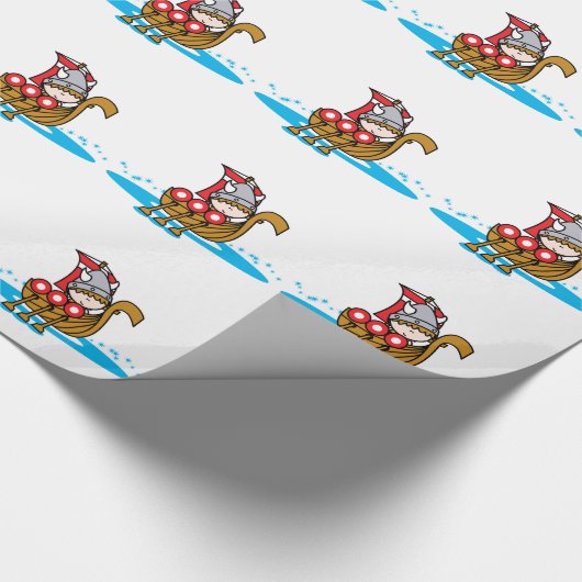 Viking Boy Cadeaupapier (Hoek)