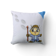 Viking Boy Pillow