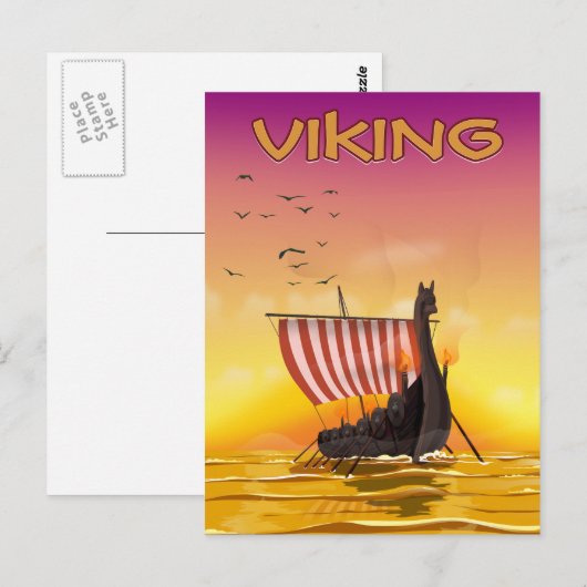 Viking Briefkaart (Voorkant / Achterkant)