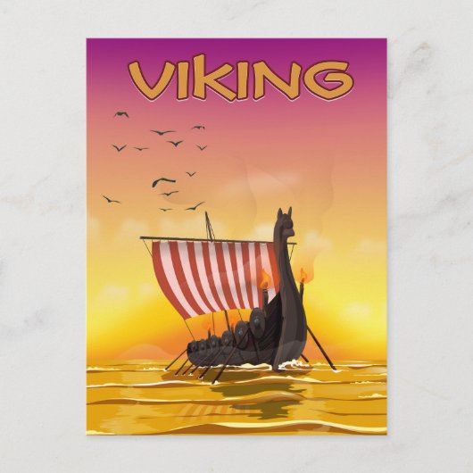 Viking Briefkaart (Voorkant)