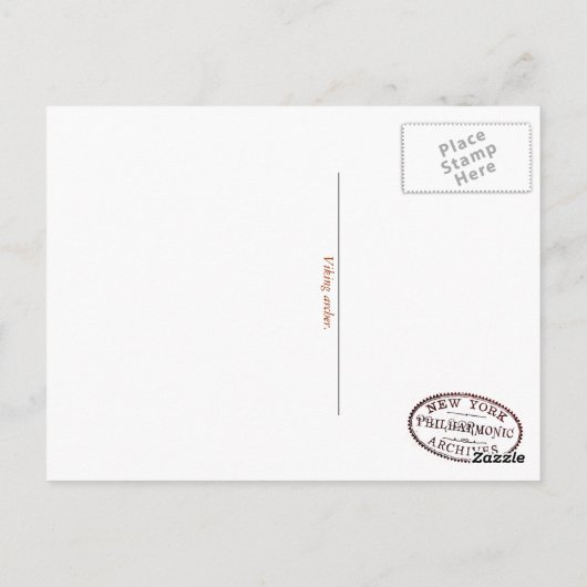 Viking Briefkaart (Achterkant)