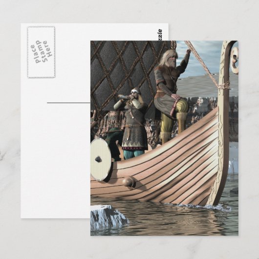 VIKING BRIEFKAART (Voorkant / Achterkant)