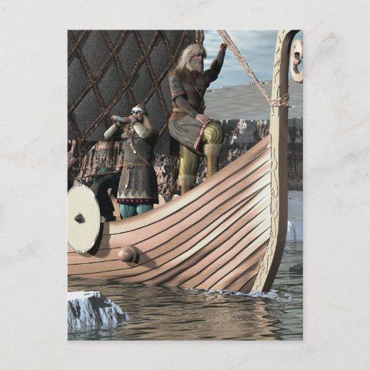 VIKING BRIEFKAART (Voorkant)