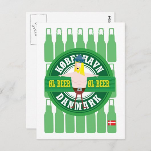 Viking Briefkaart (Voorkant / Achterkant)