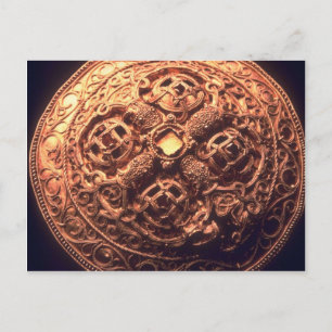 Viking brooch jewel voor rijke mensen briefkaart