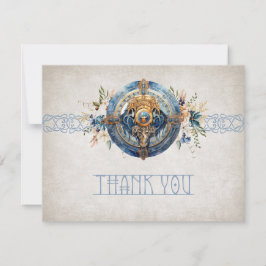 Viking Bruiloft Bedankkaart