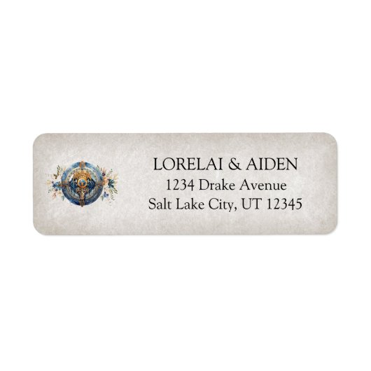 Viking Bruiloft Etiket (Voorkant)