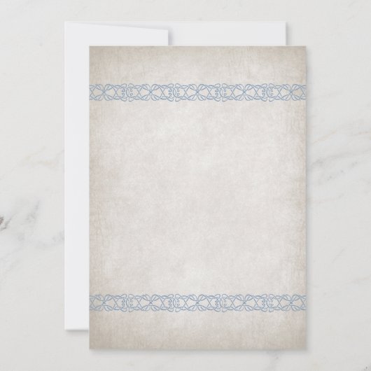 Viking Bruiloft Kaart (Achterkant)