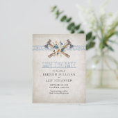 Viking Bruiloft Save The Date (Staand voorkant)