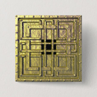 Viking Buckle Vierkante Button 5,1 Cm