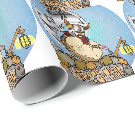 Viking Cadeaupapier (Rol Hoek)