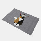 Viking Calico Cat Doormat Deurmat (Schuin)