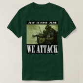 Viking Cat Attack T-shirt (Design voorkant)