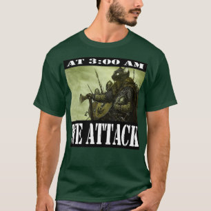 Viking Cat Attack T-shirt