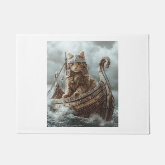 Viking Cat Deurmat (Voorkant)