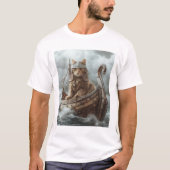 Viking Cat T-shirt (Voorkant)