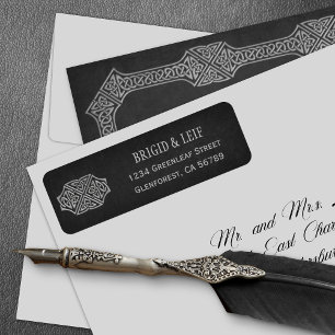 Viking Celtic Gamer Wedding Etiket