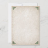 Viking Celtic Gamer Wedding Kaart (Achterkant)