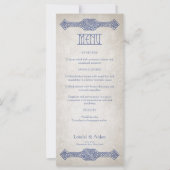 Viking Celtic Gamer Wedding Menu (Voorkant)