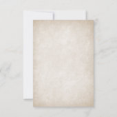 Viking Celtic Gamer Wedding RSVP Kaartje (Achterkant)