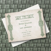 Viking Celtic Gamer Wedding Save The Date