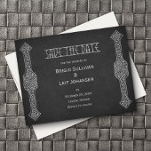 Viking Celtic Gamer Wedding Save The Date