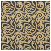 Viking Celtic Intertwining Animal Pattern Stof (Swatch)