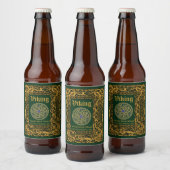 Viking Celtic Knots Bier Etiket (Flessen)