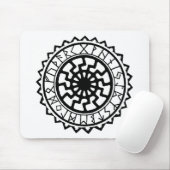 Viking Celtic Sun Rune Calendar Muismat (Met muis)