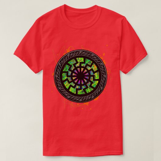 Viking Celtic Valhalla T-shirt (Design voorkant)