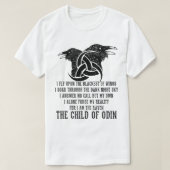 Viking Child of Odin T-shirt (Design voorkant)