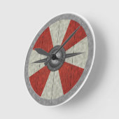 Viking Circle Shield Ronde Klok (Hoek)